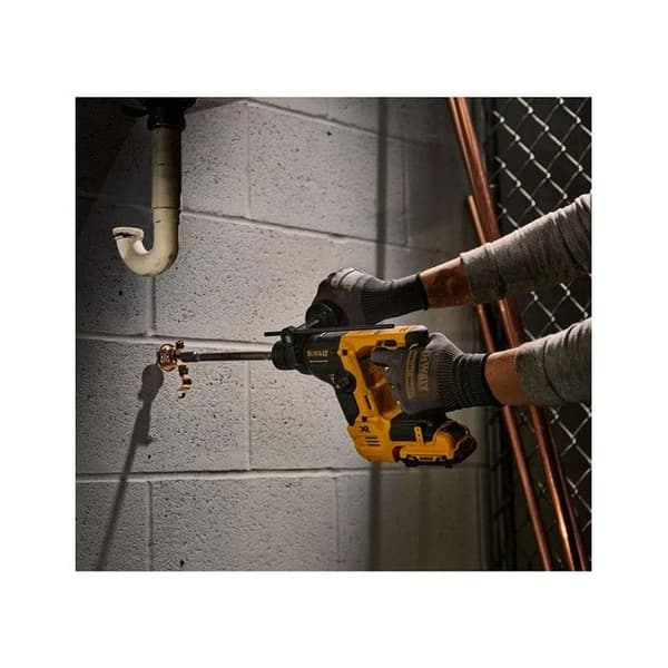 DEWALT SDS-Plus XR 12V ultrakompakt borrhammare - 2 x 3Ah batterier - DCH072L2-QW