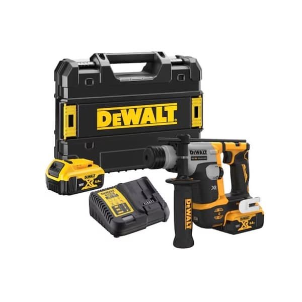 18V XR SDS-Plus borrhammare (2x5,0 Ah) i T-STAK - DEWALT DCH172P2-QW