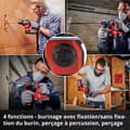 Miniatyrbild 6 av 6: Einhell Professional Slagborrmaskin utan sladd HEROCCO - Solo Power X-Change (18V, 2.2 Joules) Levereras utan batteri eller laddare