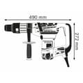 Miniatyrbild 3 av 3: Marteau perforateur BOSCH SDS-Max 40mm - GBH 5-40 D 0611269001