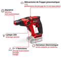 Miniatyrbild 2 av 5: Einhell Slagborrmaskin utan sladd TE-HD 18/12 Li-Solo Power X-Change (18V, 1.3 J) Levereras utan batteri eller laddare