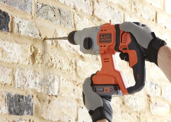 Black and Decker 18V 1.2J SDS+ borrhammare utan batteri och laddare - BCD900B