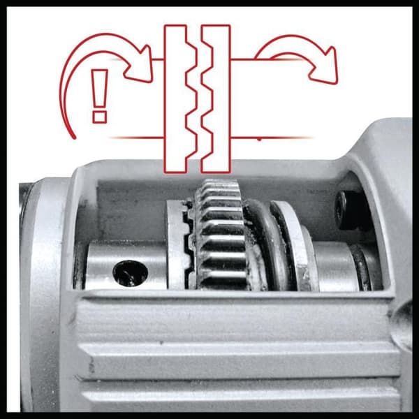Einhell Borrhammer TC-RH 800 4F (800 W, 2.6 Joule, pneumatiskt slagmekanism, SDS-Plus chuck, E-Box fodral)