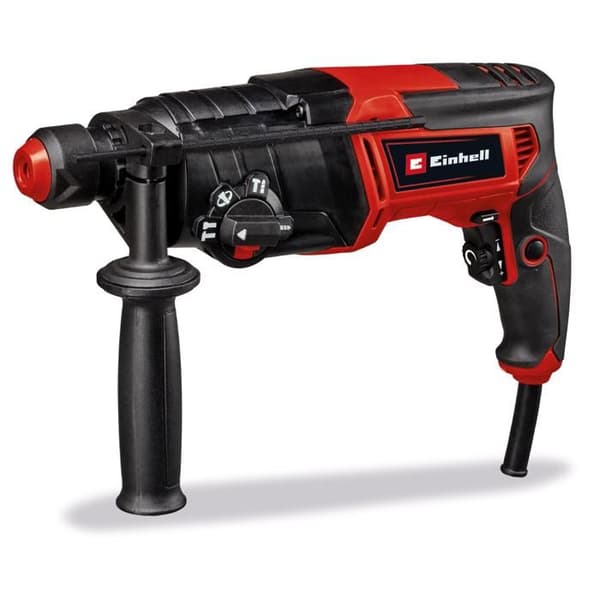 Einhell Borrhammer TC-RH 800 4F (800 W, 2.6 Joule, pneumatiskt slagmekanism, SDS-Plus chuck, E-Box fodral)