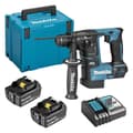 Miniatyrbild 2 av 5: Perforator SDS+ 10.8V Li-ion MAKITA - Ø16mm - 2 batterier + 1 snabbladdare + transportväska - HR166DSMJ