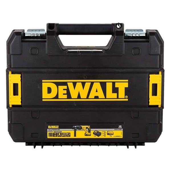 18V SDS+ borrhammare 3 lägen 2,6J + 1 XR 4Ah batteri + laddare + T-STAK fodral - DEWALT - DCH133M1