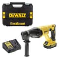 Miniatyrbild 1 av 6: 18V SDS+ borrhammare 3 lägen 2,6J + 1 XR 4Ah batteri + laddare + T-STAK fodral - DEWALT - DCH133M1