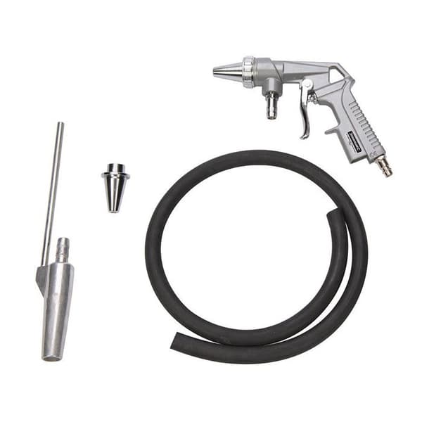SILVERLINE sandblästringskit - Tryck 3-6 bar - Tar bort rost, kalk, färg och kemikalier