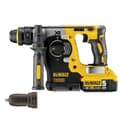 Miniatyrbild 2 av 3: DEWALT DCH274P2T SDS-Plus borrhammare s. tråd 3 lägen 18V 5Ah 2 batterier + chuck