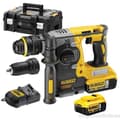 Miniatyrbild 1 av 3: DEWALT DCH274P2T SDS-Plus borrhammare s. tråd 3 lägen 18V 5Ah 2 batterier + chuck