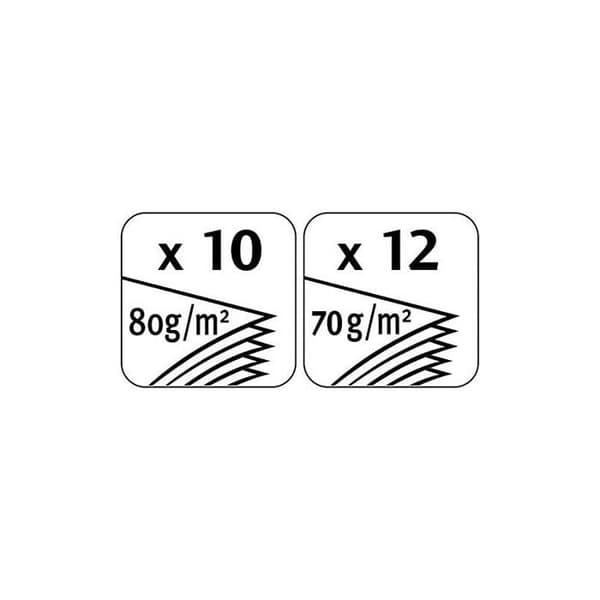 Hålslag - Kartlagt - Essentials - Metall - 4 hål - Kontorsmaterial
