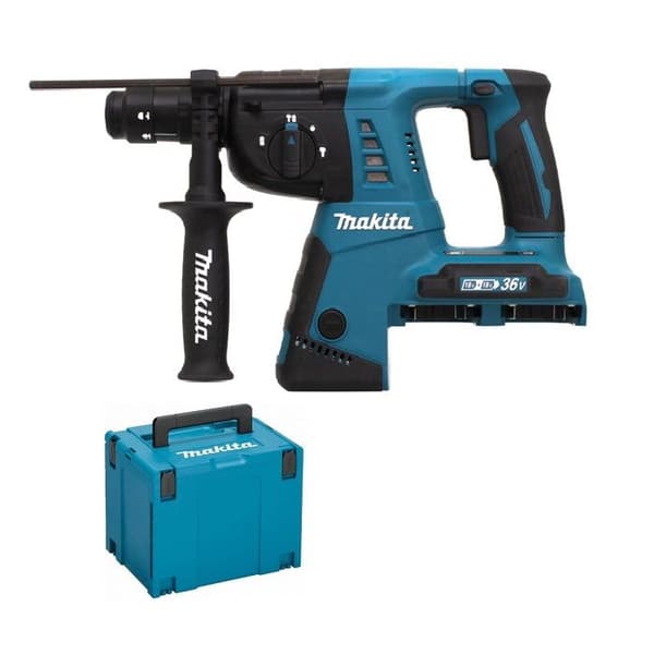 SDS Plus 36V 2,5J perforator (utan batteri eller laddare) i MAKPAC-låda - MAKITA - DHR264ZJ