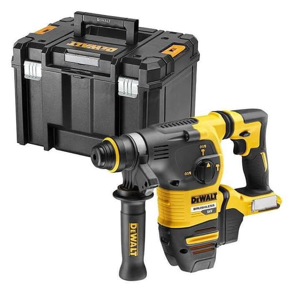 SDS Plus 54V XR Flexvolt perforator (utan batteri eller laddare) i TSTAK box - DEWALT - DCH333NT-XJ