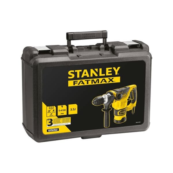 Slagbor - STANLEY - Fatmax - 1250 W - SDS+ - 3 driftslägen