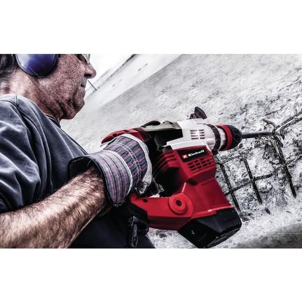 Einhell Borrhammare TE-RH 38 3F (1 050 W, slagkraft på 9 J, SDS Max chuck, metalldjupstopp)