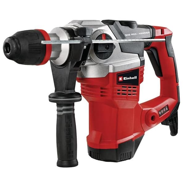 Einhell Borrhammare TE-RH 38 3F (1 050 W, slagkraft på 9 J, SDS Max chuck, metalldjupstopp)