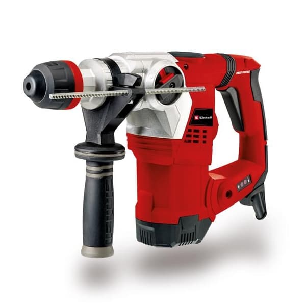 Einhell Slaghack TE-RH 32 4F Kit (1250 W, 5J, SDS-Plus, med 3 bor: spetsiga och platta mejslar)