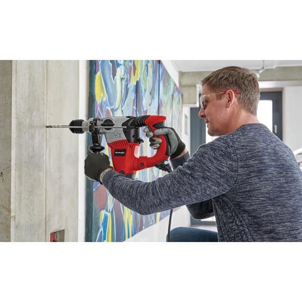 Einhell Borrhammare RT-RH 32 Kit (1250 W, Slaglängd: 3,5J, Förvaringslåda Inkluderad, 10 tillbehör)