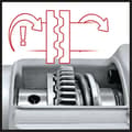 Miniatyrbild 5 av 5: Einhell Borrhammare RT-RH 32 Kit (1250 W, Slaglängd: 3,5J, Förvaringslåda Inkluderad, 10 tillbehör)