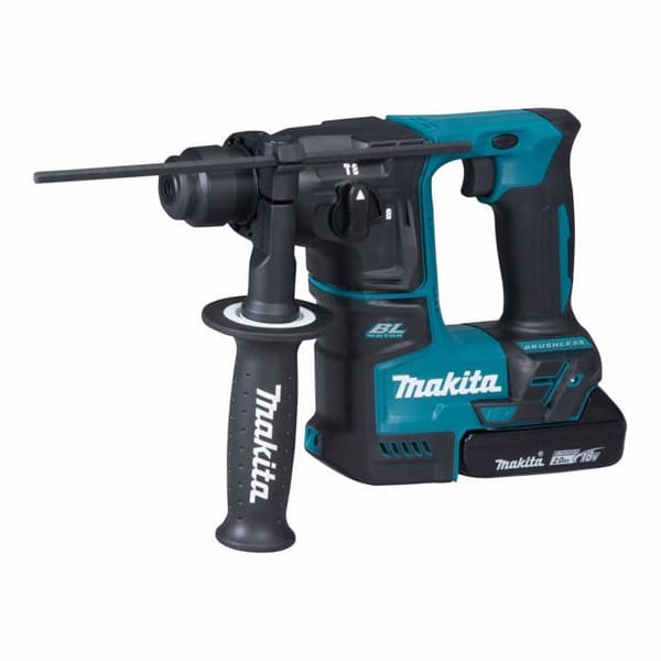 Slagborr - MAKITA - DHR171RAJ - 18V - 2Ah - Batteri ingår
