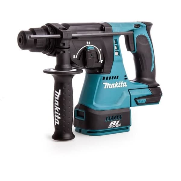 Perforator och mejsel - MAKITA - DHR242RTJ - 18V - 2x5,0 Ah - SDS-Plus