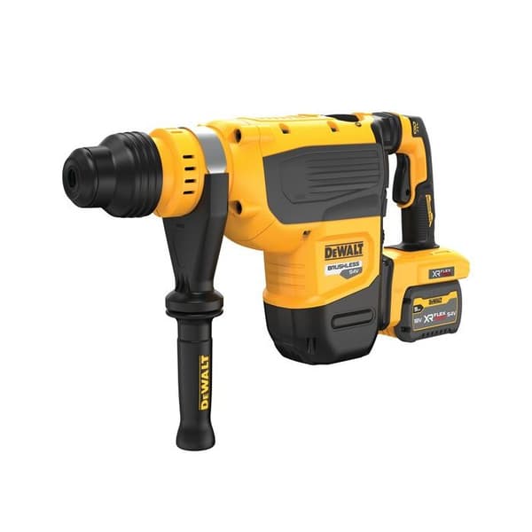 Perforator SDS-Max XR Flexvolt 54V 13,3J - DEWALT - med 2 batterier 54V 3Ah - laddare - koffert - DCH735X2-QW