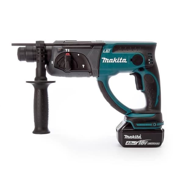 Combopack Borrmaskin och Mejsel SDS-Plus 18V (2x4,0 Ah) - MAKITA DLX2025M