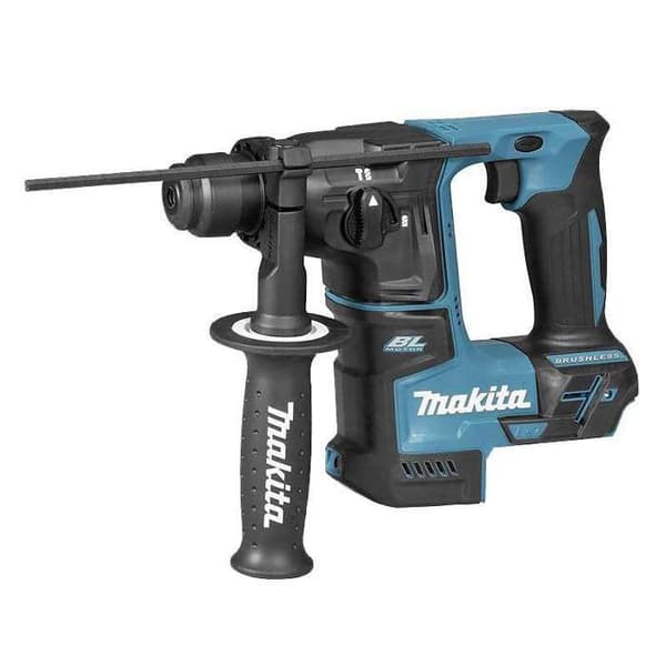 18 V sladdlös SDS Plus perforator + 2 5Ah batterier + laddare + Makpac box - MAKITA - DHR171RTJ