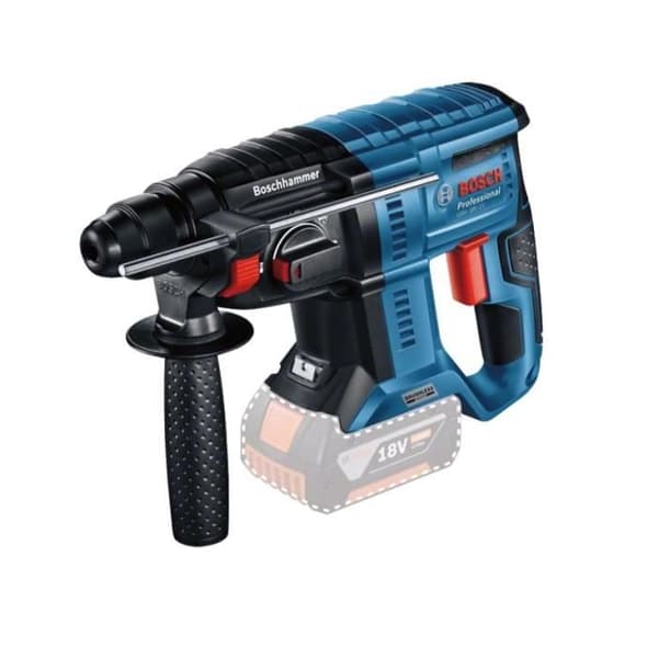 SDS-Plus perforator Bosch Professional GBH 18V-21, 0 – 5 100 cps/min, 2J utan batteri eller laddare i L-Boxx - 0611911101