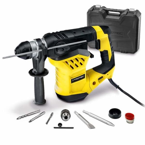 TROTEC Slagborr PRDS 11‑230V - 1600 watt - 6 joule - rotationshastighet 800/min