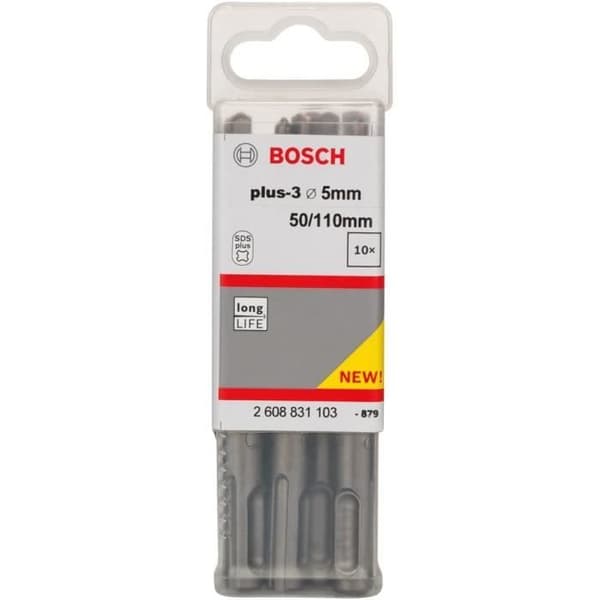 Bosch Professional Bosch SDS-Plus-3 borr för borrhammare 5 x 50 x 110 mm - 2608831103