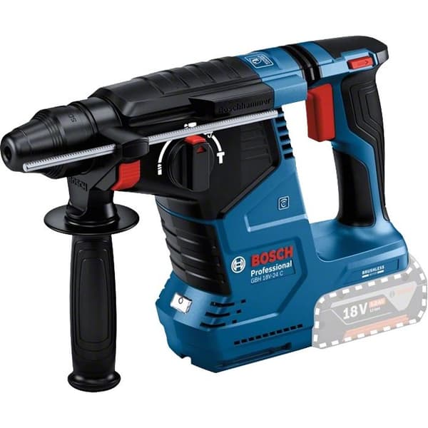 BOSCH SDS Plus GBH 18V-24 C perforator i L-Boxx fodral - utan batteri - 611923001