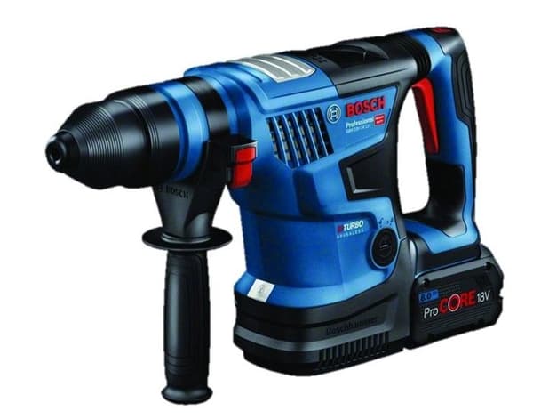 SDS Plus 18V Biturbo GBH 18V-34 CF 5.8J borrhammare + 2 Procore 8Ah batterier + laddare + standardlåda - BOSCH - 0611914002