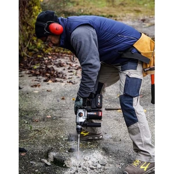 WORX NITRO - Sladdlös borstsless borrhammare - 20V-4Ah - WX380