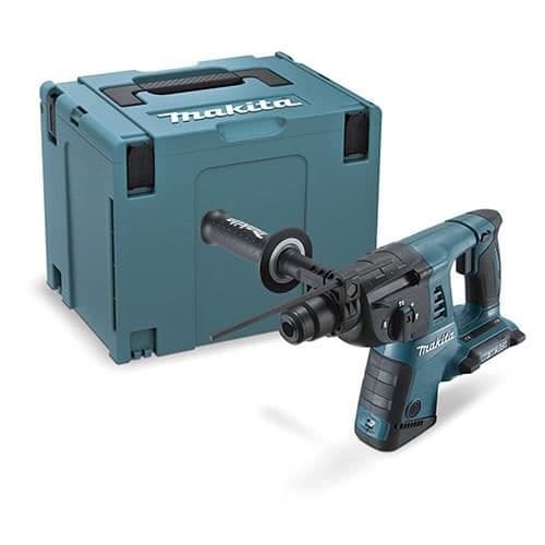 Makita DHR263ZJ Sladdlös borrhammare för SDS-Plus 2 x 18 V, utan batteri och laddare, DHR263ZJ 0 wattW 36 volt