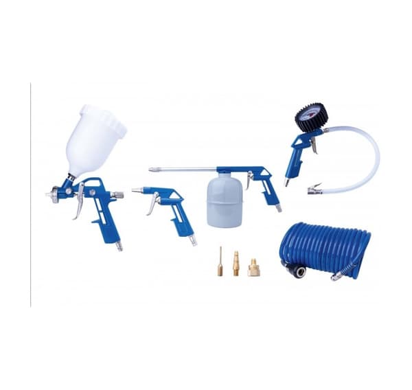 Air Tool tilbehørssett, 5 deler, Scheppach