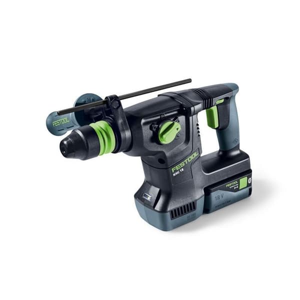 Perforator med mejselfunktion SDS-Plus 18V KHC 18 5,0 EBI-Plus + 2 batterier 5 Ah + laddare + Systainer-väska - FESTOOL - 577448