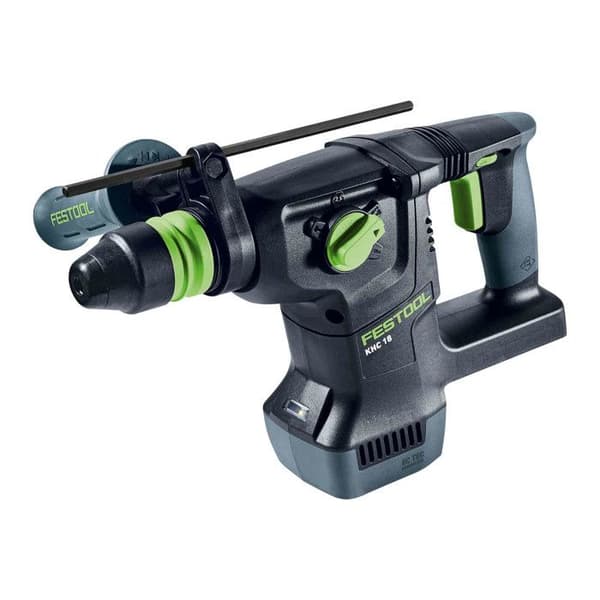 Perforator med mejselfunktion SDS-Plus 18V KHC 18 5,0 EBI-Plus + 2 batterier 5 Ah + laddare + Systainer-väska - FESTOOL - 577448