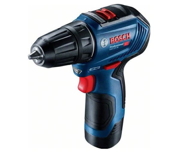 BOSCH SKRUETRÆKKER GSR 12V-30 2x2.0Ah 30/17Nm BL HUS