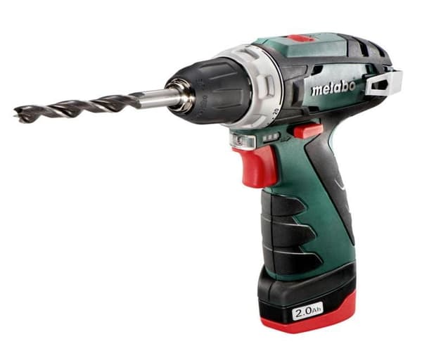 METABO POWERMAXX BS BASIC SKRUVMEJSEL 34/17 Nm 2x2,0 Ah LC 40 LÅDA