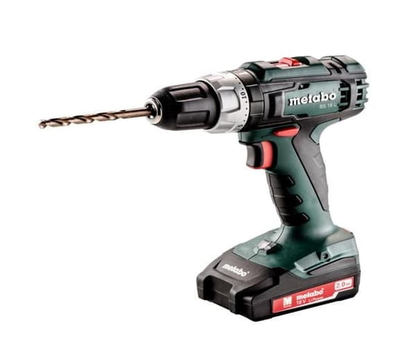 METABO BORR-SKRUVDRAGARE 18V 50/25Nm 2x2.0Ah BS 18 L