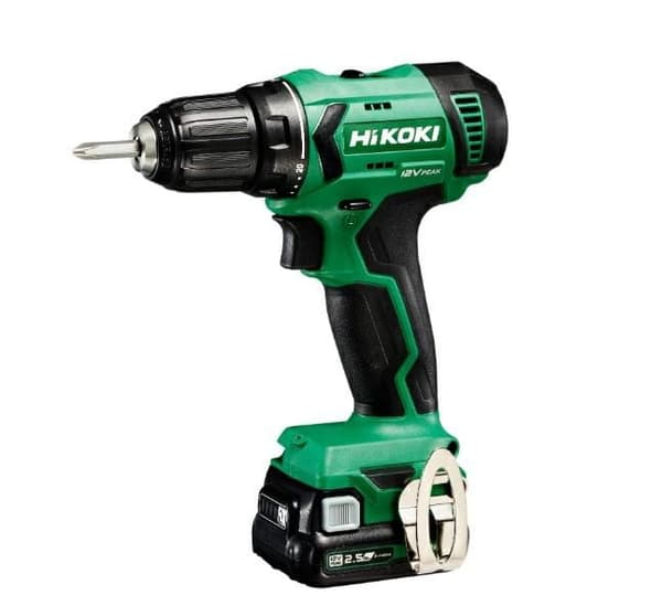 HIKOKI SKRUETRÆKKER 12V DS12DA WFZ 38Nm 2x2.5Ah KASSE