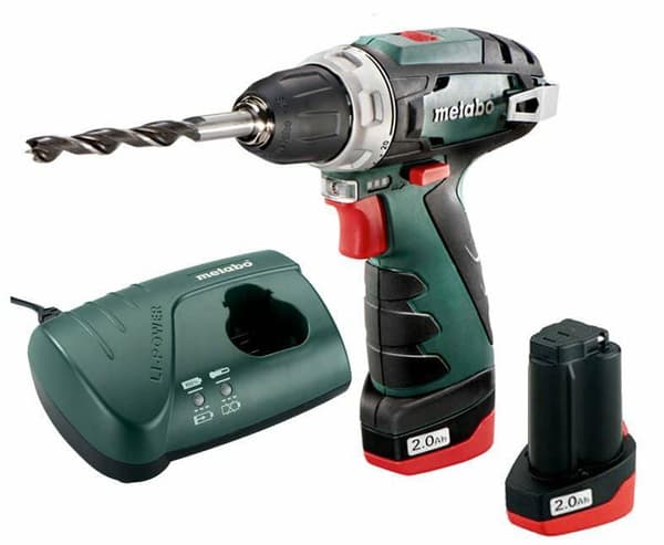 METABO POWERMAXX BS BASIC SKRUVMEJSEL 34/17 Nm 2x2,0 Ah