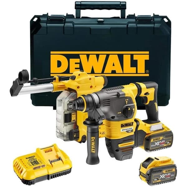 Slagborrhammer - DeWALT - DCH335X2 - Trådlös 54V - 9Ah - 2 batterier ingår