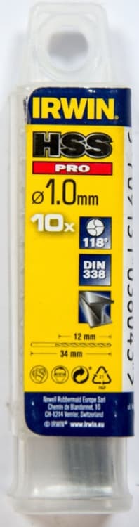 Metalbor HHS 1,0 mm IRWIN 10 stk.