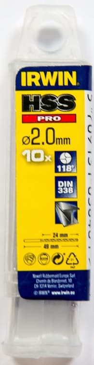 Metalbor HHS 2,0 mm IRWIN 10 stk.