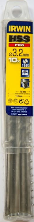 Metalbor HHS 3,2 mm IRWIN 10 stk.