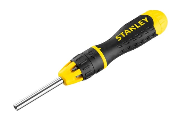 Skruetrækker med udskiftelige bits skruetrækker med skralde MULTIBIT STANLEY 0-68-010
