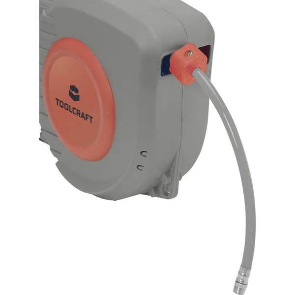 TOOLCRAFT TC-AHR 9 Slangupprullare 9 m 7 bar Väggmontering
