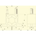 Miniatyrbild 3 av 3: Netter Vibration 02710000-10 NCT 10 Turbinvibrator Nominell frekvens (vid 6 bar): 22980 U/min 1/4 1 st
